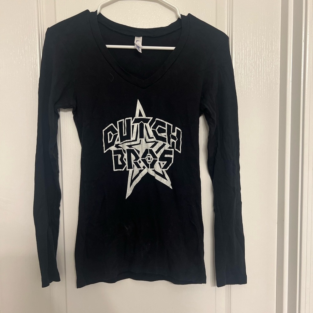 Dutch Bros Black Long Sleeve Tee